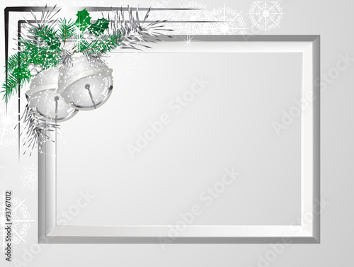 Silver frame