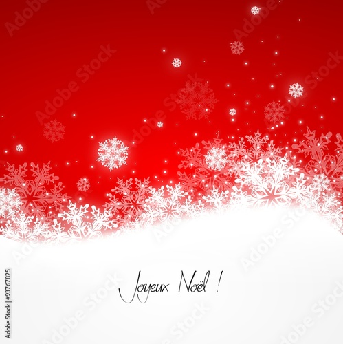 Joyeux Noël ! Version rouge