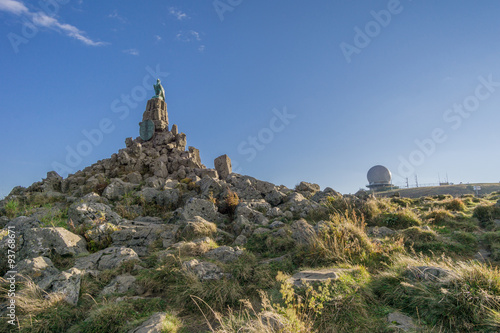 Die Wahrzeichen der Rhön zusammen auf einen Bild, Fliegerdenkma