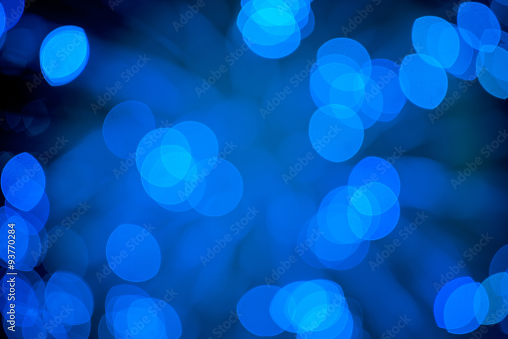 Blue bokeh abstract background Blue bokeh abstract background