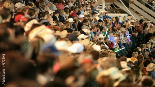 Crowd rodeo shallow group of people shallow DOF P H 1144 photo
