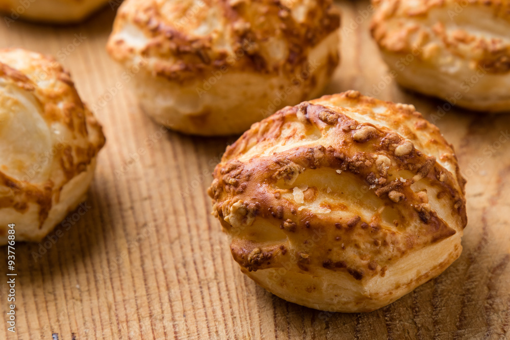 puff pastry on table