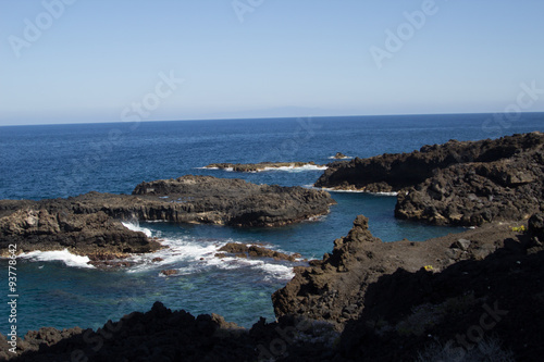 Sea Cliff in Los Cancajos (La Palma, Canary Islands) © NicoAyut