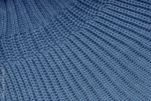 fragment of knitted thing