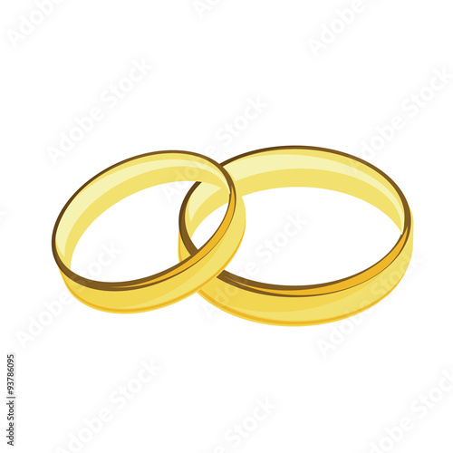 Weddings rings golden