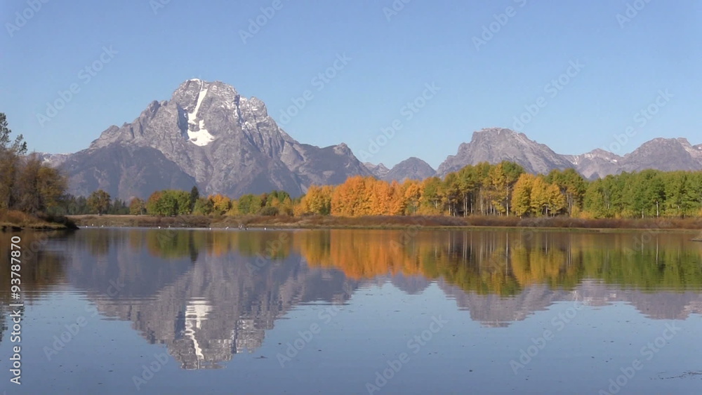 Autumn Reflection at Oxbow Bend Teton N.P. Autumn Reflection at Oxbow Bend Teton N.P.