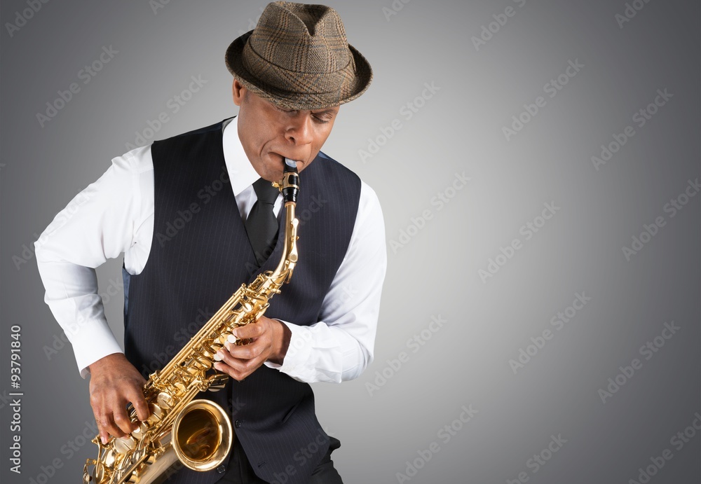 Fototapeta premium Jazz music.
