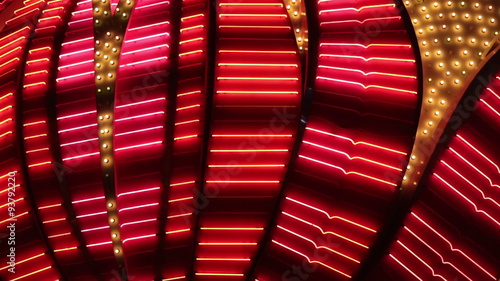 Neon flashing lights Las Vegas Casino HD 6626