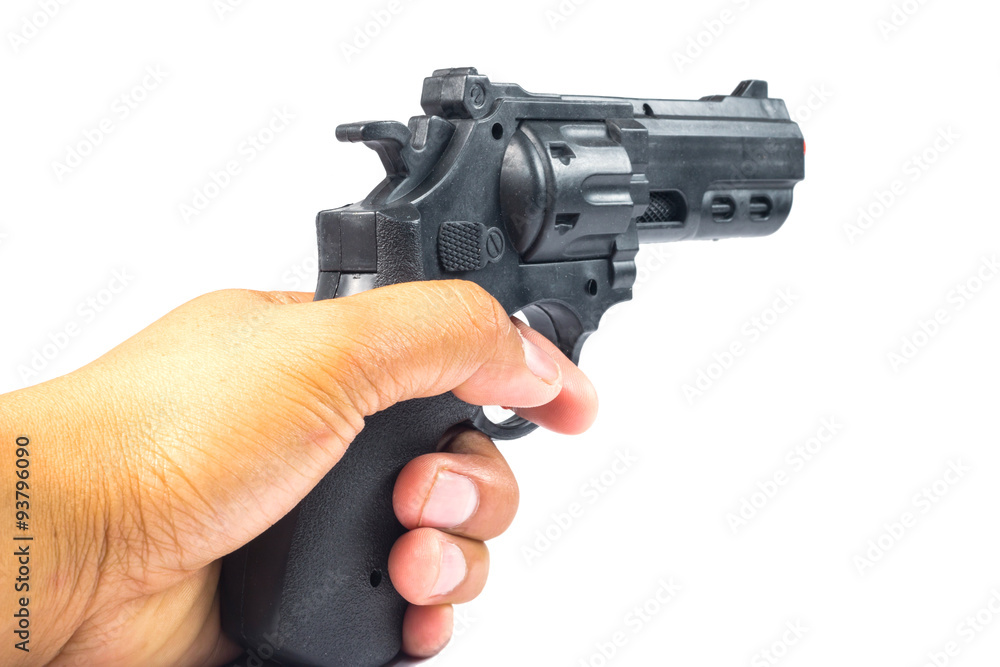 Modern Gun isolate on white
Modern Gun isolate on white