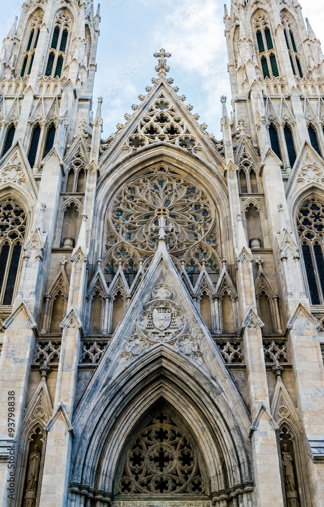 Fototapeta premium Beautiful Cathedral Church Stone Work 2