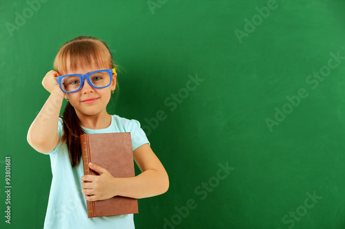 Beautiful little girl with ...