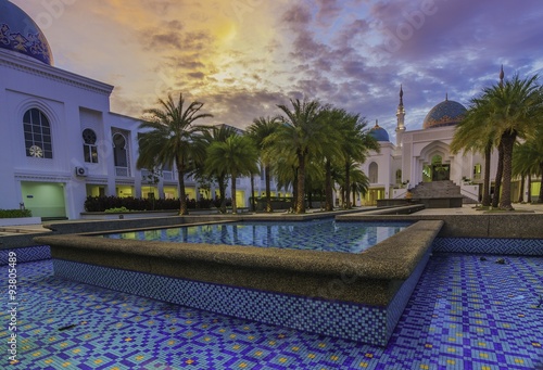 Modern Oasis at A Mosque