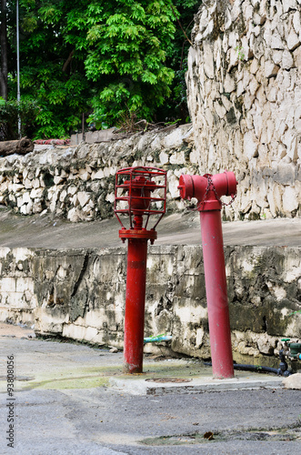 Fire sprinkler valve. photo