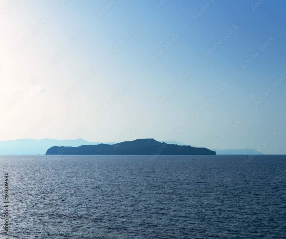 Agioi Theodoroi. Deserted island in the Mediterranean sea. Agioi Theodoroi. Deserted island in the Mediterranean sea.