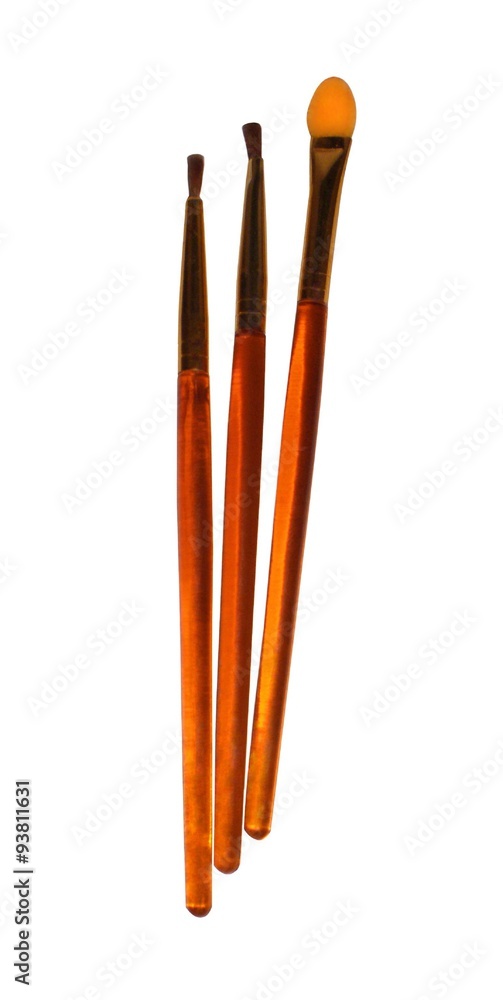 Paint brushes on a white background Paint brushes on a white background
