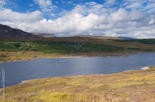 Lookout over Loch Ness, Scotland