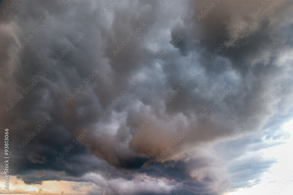 Background of storm clouds before a thunder-storm Background of storm clouds before a thunder-storm