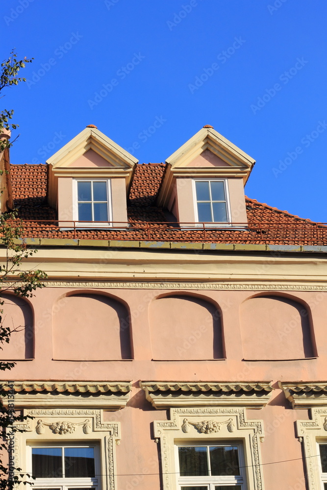 Fototapeta premium House in Old Town fragment