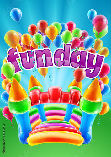 Bouncy Castle Funday Design