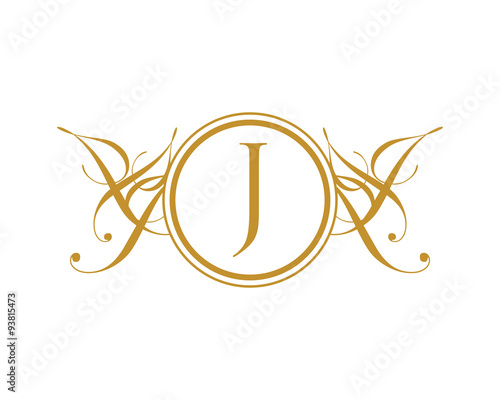 J Luxury Royal Elegant Logo