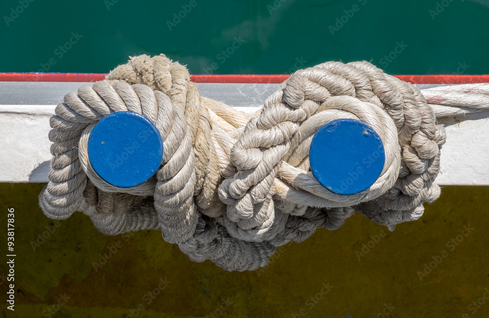 Fototapeta premium Klampe, festgemacht, moored, mooring.15122.jpg