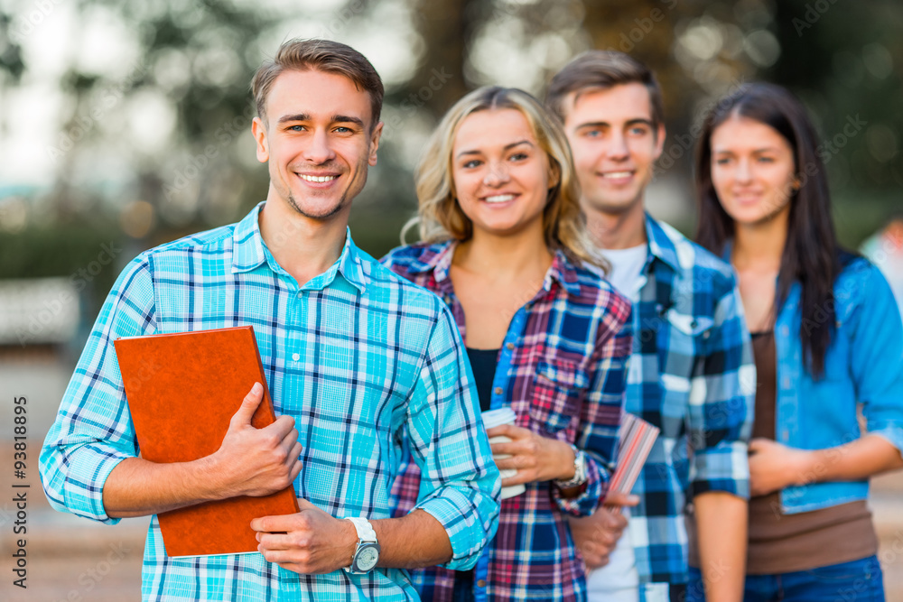 Obraz premium Students