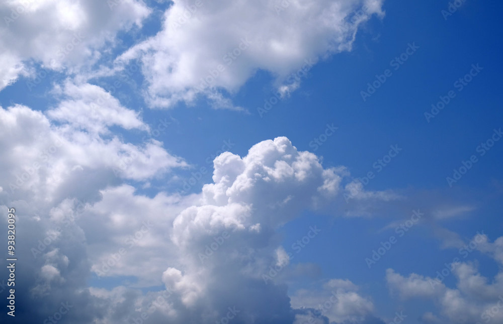 Blue sky background with clouds Blue sky background with clouds