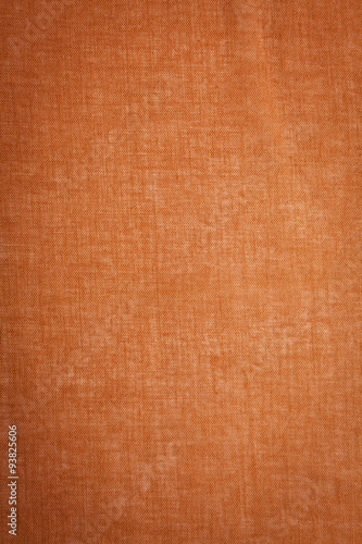 Orange fabric texture background