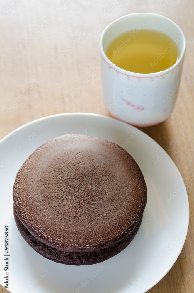 Dorayaki, Japanese Chocolate Pancake Dorayaki, Japanese Chocolate Pancake