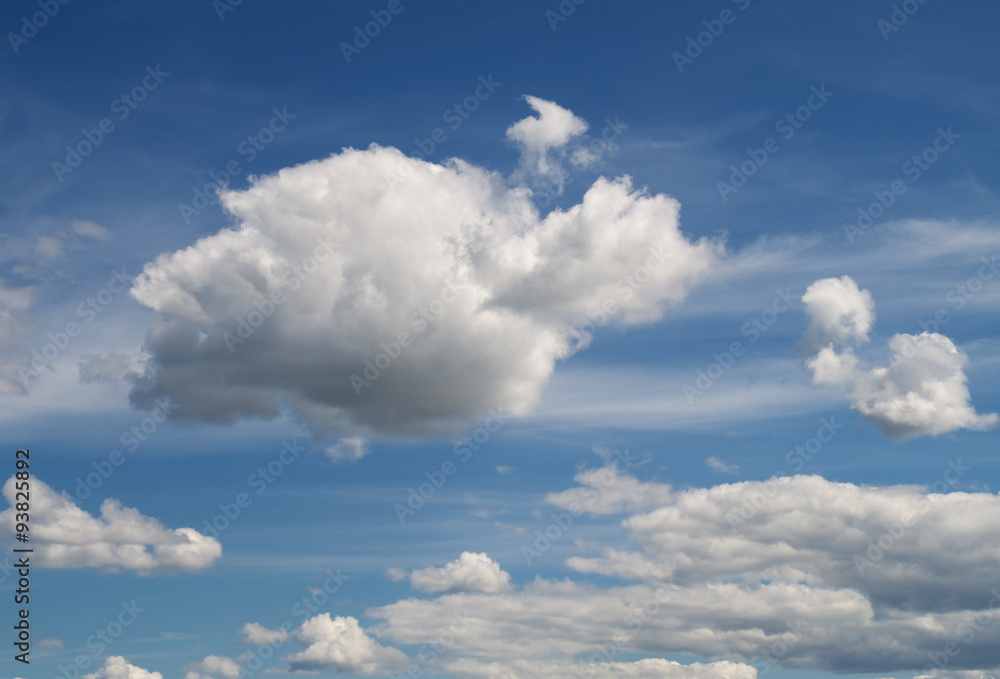 Fototapeta premium Clouds with blue sky