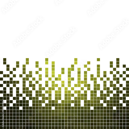 abstract vector square pixel mosaic background