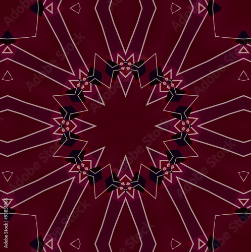 Abstract background pattern, kaleidoscope
