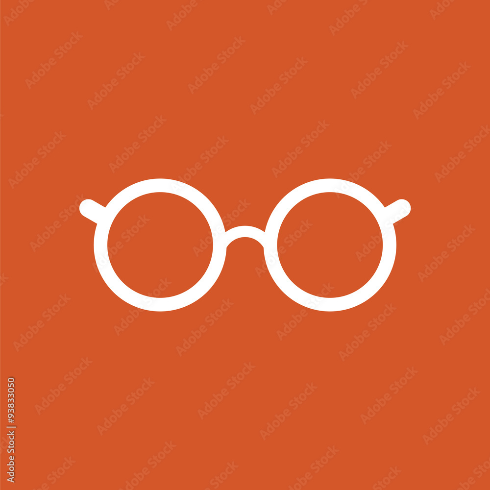 Reading glasses icon. Vector icon. Reading glasses icon. Vector icon.