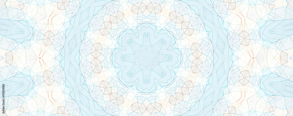Light blue kaleidoscope background Light blue kaleidoscope background