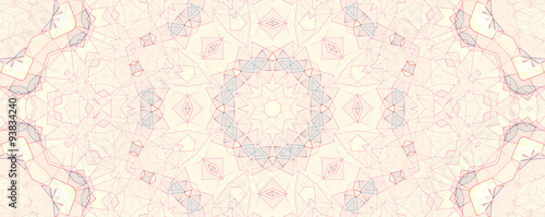 Colorful kaleidoscope pattern, abstract design