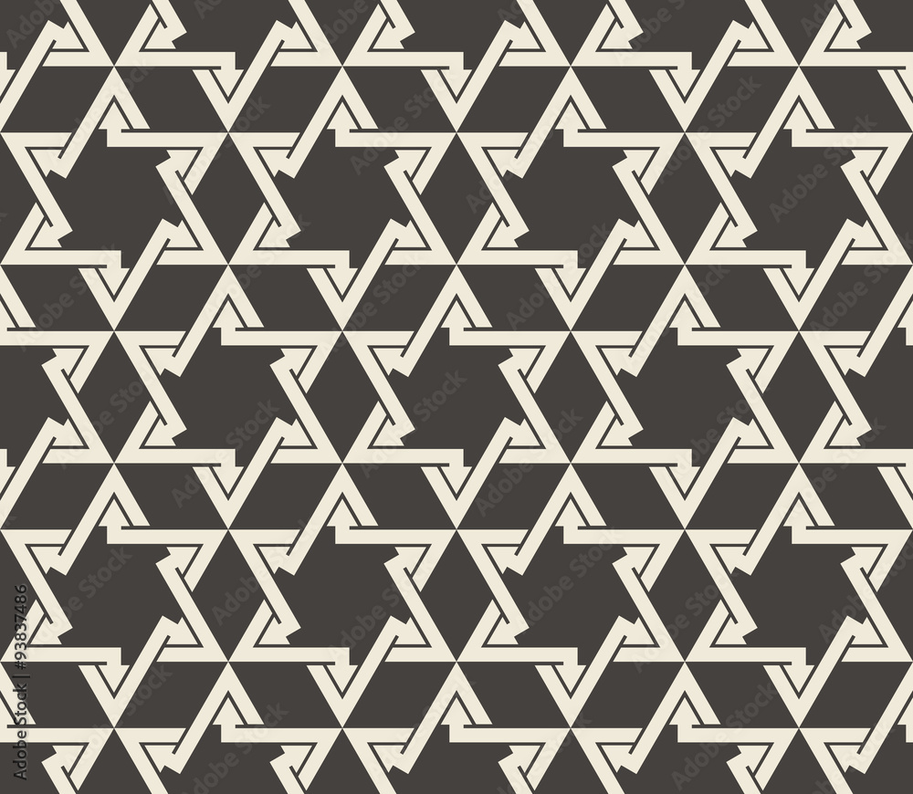 Original Eastern Seamless pattern. Vector background