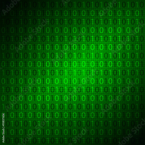 digital background with matrix