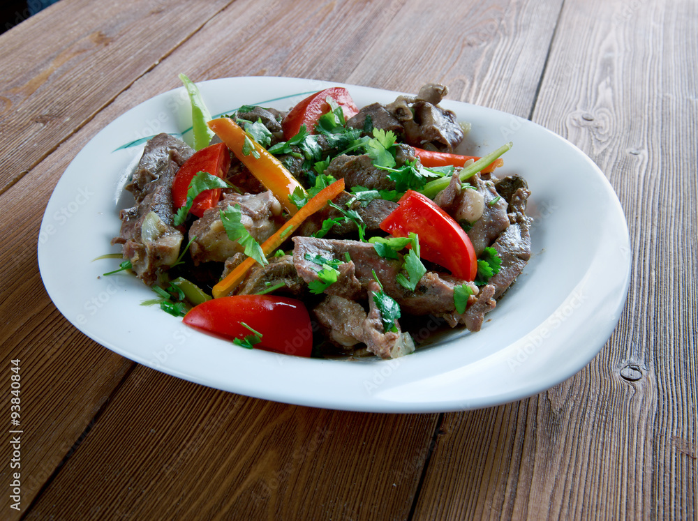 Eastern roast lamb tripe Eastern roast lamb tripe