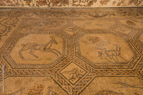 4th century Roman floor mosaics in the Romanesque-Gothic Basilica of Aquileia