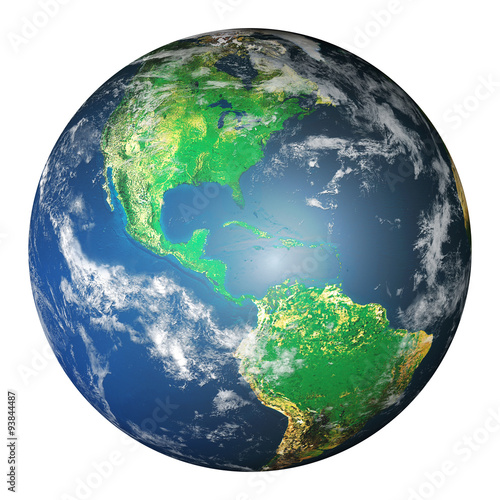 Fototapeta Naklejka Na Ścianę i Meble -  Planet earth - America