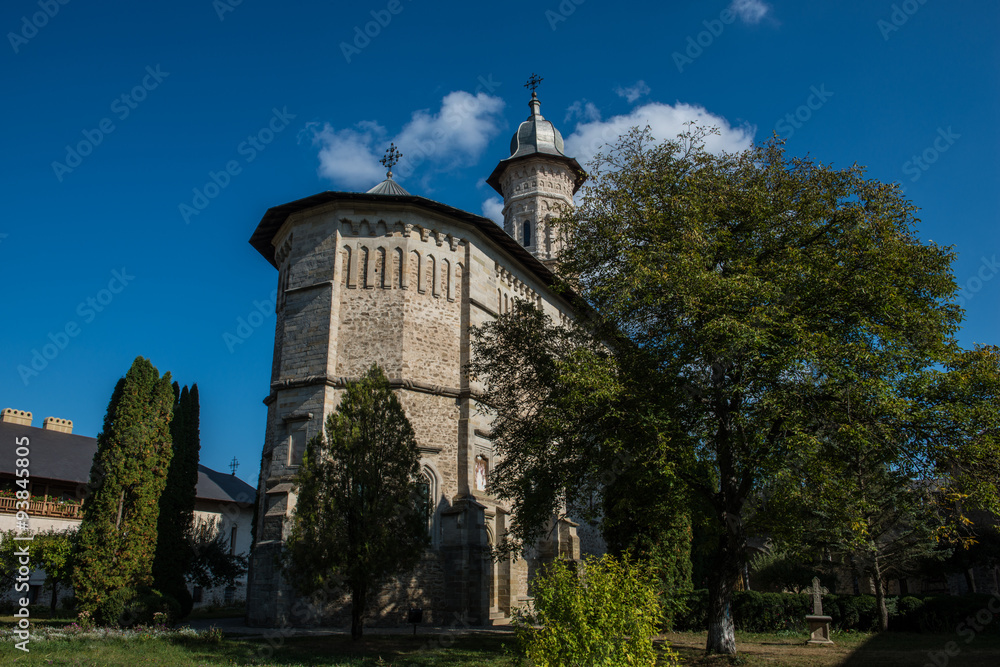 Front view of Dragomirna monastery