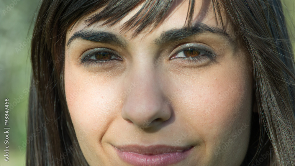 mujer ojos nariz labios primer plano mujer ojos nariz labios primer plano