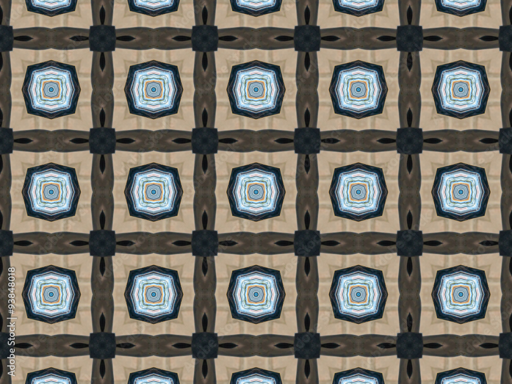 Kaleidoscopic pattern  texture