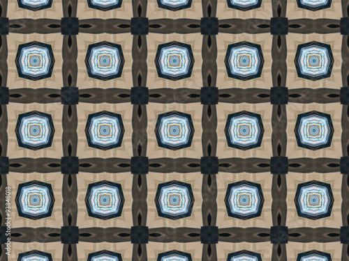 Kaleidoscopic pattern  texture © dolfvik