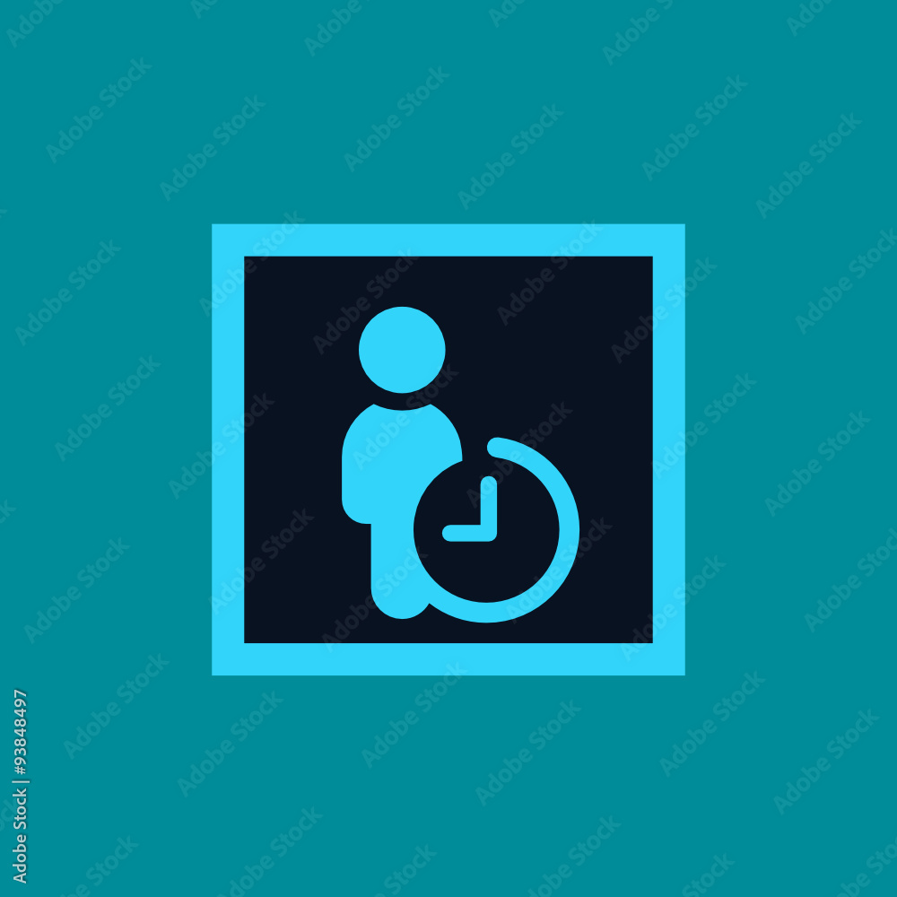 Modern Flat App Button Modern Flat App Button