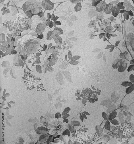 Retro Lace Floral Seamless Pattern Fabric Background Vintage Style