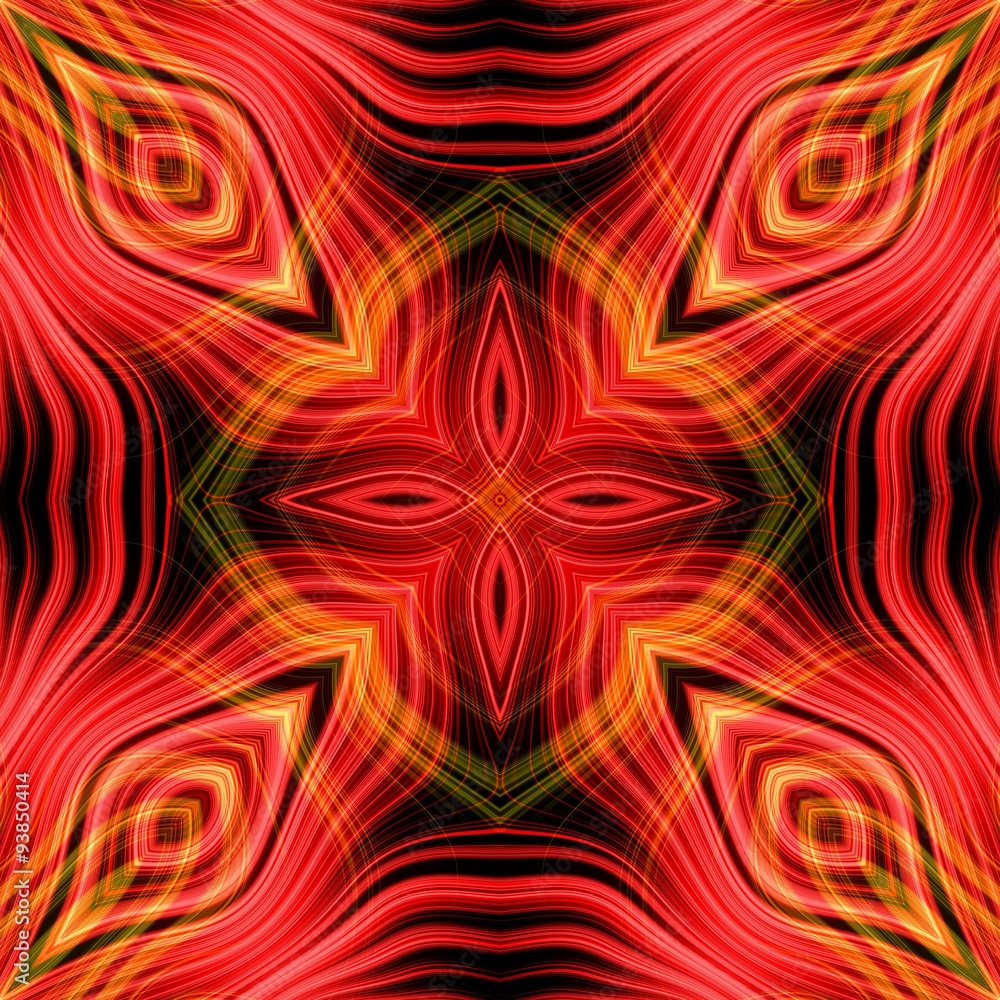 Abstract magic glow - decorative pattern and shape Abstract magic glow - decorative pattern and shape