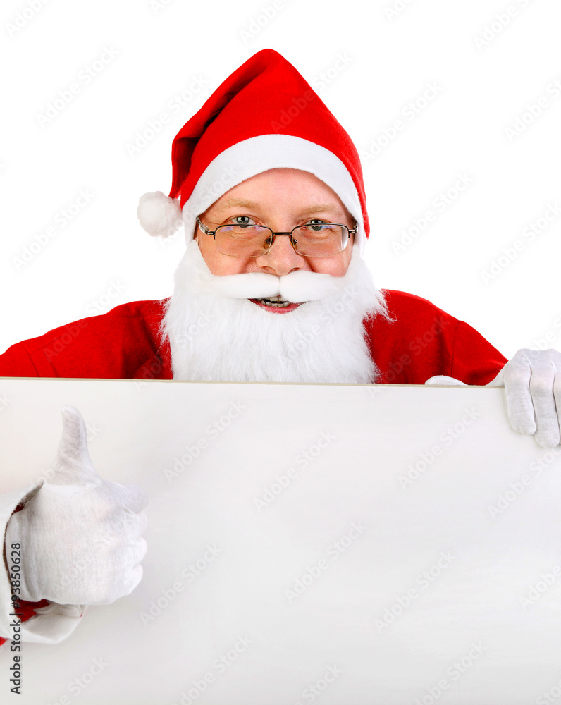 Santa Claus with the Board Santa Claus with the Board