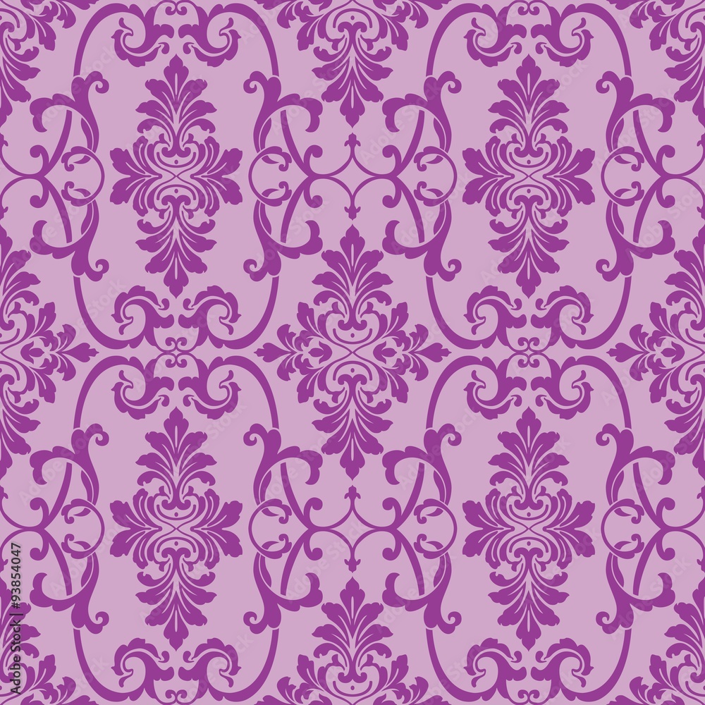 Pink Ornamental Seamless Pattern Pink Ornamental Seamless Pattern