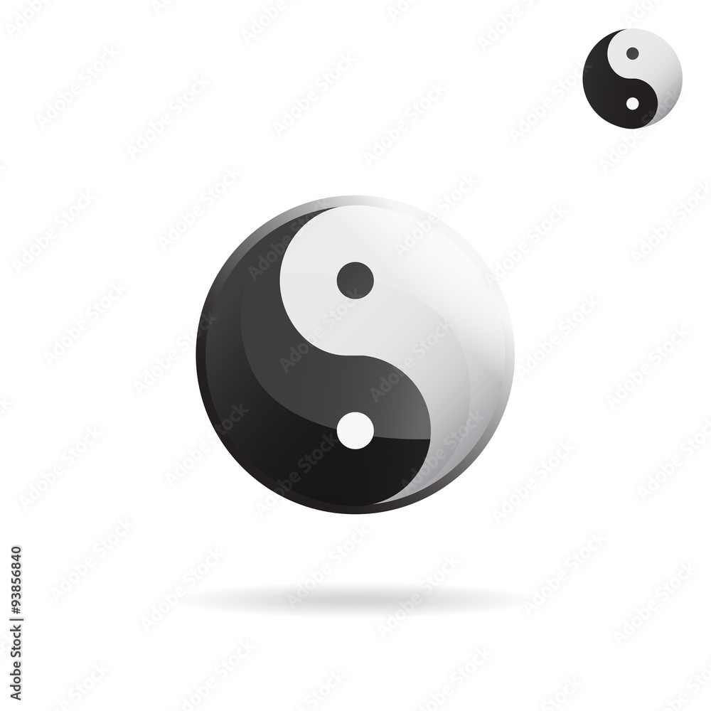 Ying and Yang sign Ying and Yang sign